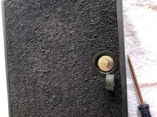 The vinyl is folded over and then stitched, the one i ordered were different 