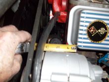 68RS Camaro mounting, The bracket is basically the same, but curved to clear the manifold runner and lower the alternator. These are not sheep horn manifolds