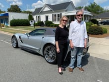 6/1/19 Wendell, NC  Getting ready to return to Nashville after buying the 2017 Grand Sport.