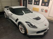 In the garage 