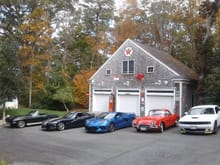 5 cars garage