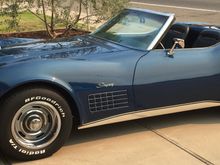 Our 71 LT-1 convertible 