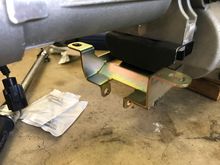 Silver sport builds a nice looking replacement for the stock tranny mount bracket. 