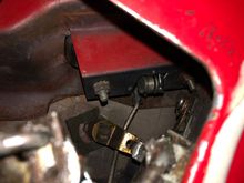 Picture of the key lock orientation 