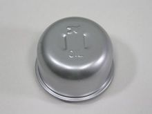 This is what a reproduction looks like, on the bottom of the cap it has a bunch of holes. Its vented