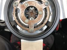 This correct so that the horn button will go on straight