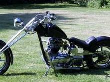 retro restoration of a 67 triumph chopper new and old stuff mixed, started out with a old school 70  high back chopper & made a sleeker version of it.
