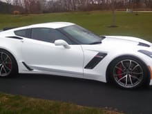 C7 Z06 on machined cup wheels