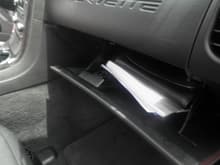 2011 C6 Corvette Coup - Interior - Glove Compartment