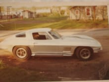 Back in 1971 white pearl with green stinger