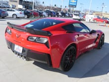 2015  Z06 with Z07 ground effects and upgrade