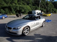 Wife's Z4 at Summit Point Main