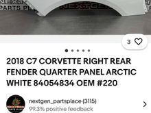 Used fenders for sale—just to give you an idea about what’s available. 