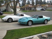 74 coupe & 91 Z07 NCRS top flight coupe