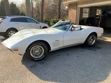 My 1972 Corvette's