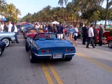 South Beach Classic Car Parade 1/2012