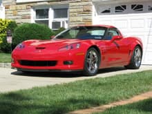 Corvette in my driveway