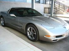 1999 Pewter Coupe w/ triple chrome 5-spokes