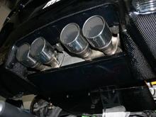 BOTTOM OF THE  RACE DIFFUSER INSTALLED