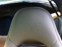 Dutch Corvette C5 - New Leather &amp; Corvette logo
