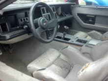 Another interior shot.  One of 973 with the grey interior for '88.