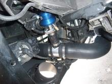 Vortech Blow Off Valve on drivers side front.