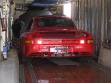 1988 Porsche 959S was shipped from CA to MA