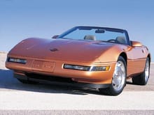 1994 Copper Corvette