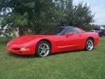 Dave's former Corvette (small) now owned by son, Jared.