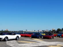 Corvettes as far as the eyes can see