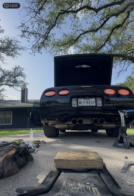 This is when lights are on, no brakes 