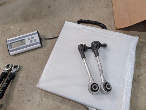OEM rear endlinks; 1.6 lbs for the pair.