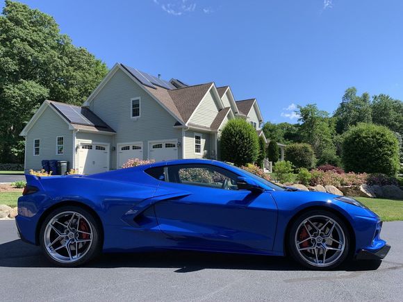 HRE FF11 Liquid Metal Corvette C8 fitment - 19/20"