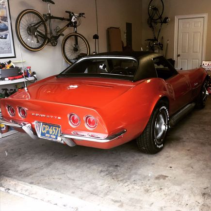 Even has PO2 wheels and sidepipes