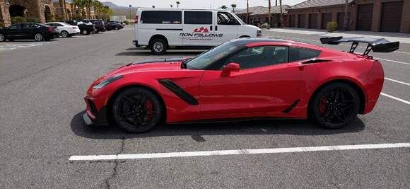 One of 24 ZR1's at Spring Mountain.
