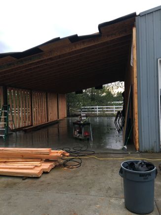 Still pouring rain