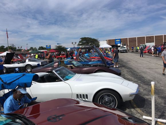 All Corvette Show C3s
