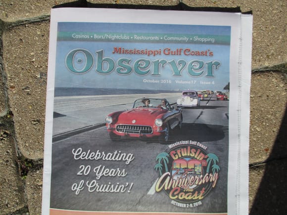 This annual event is a huge draw every fall.  Classic cars parked all along the MS coast.  The French Quarters in NOLA is just one hour beyond Biloxi.