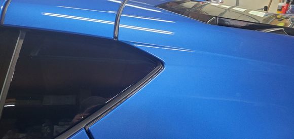 Drivers side After the Body Shop "fixed" it