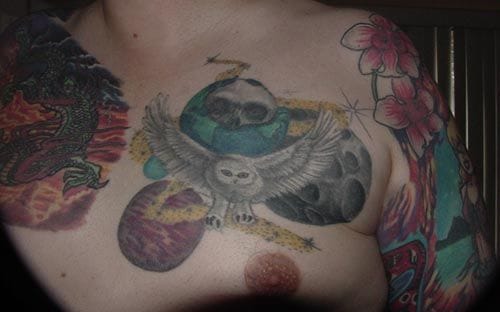 right chest