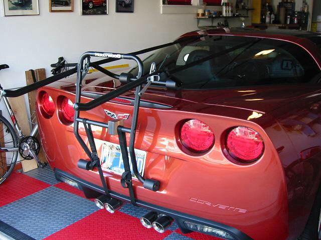 corvette bike rack