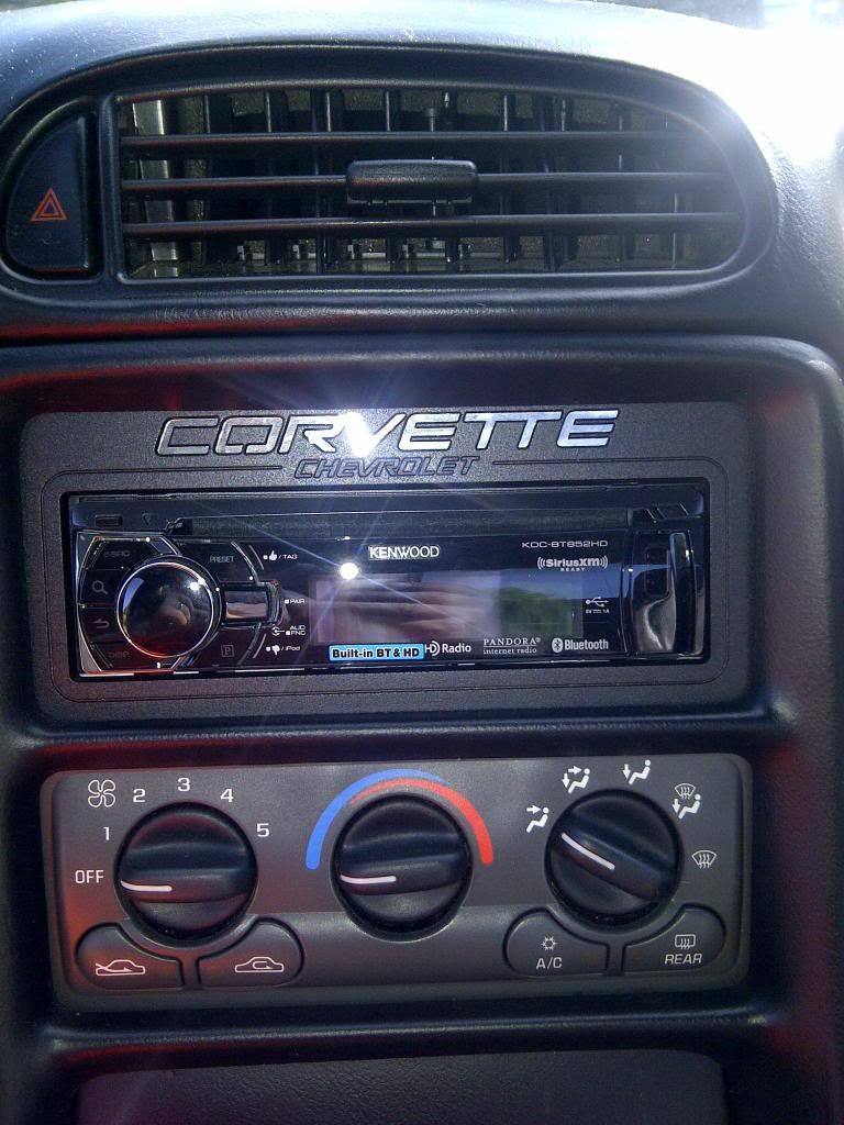 Single din in c5 z - CorvetteForum - Chevrolet Corvette Forum Discussion