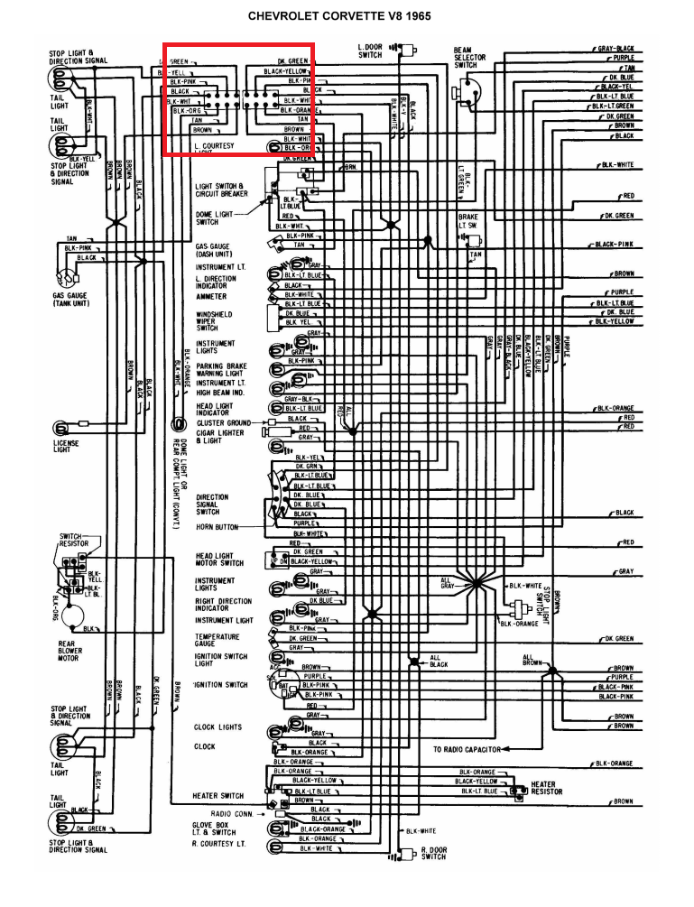 No Brake Lights Drivers Side - CorvetteForum - Chevrolet Corvette Forum