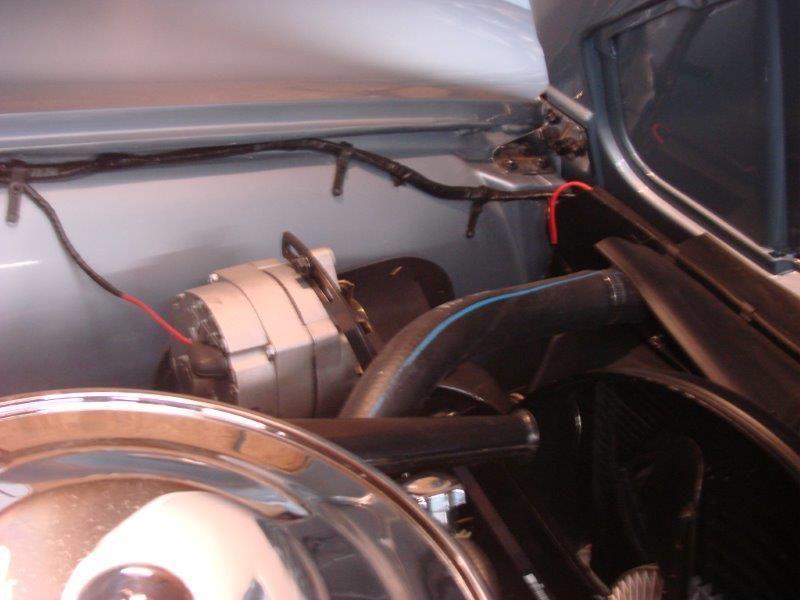 C2 Engine Compartment and under hood painted exterior colors