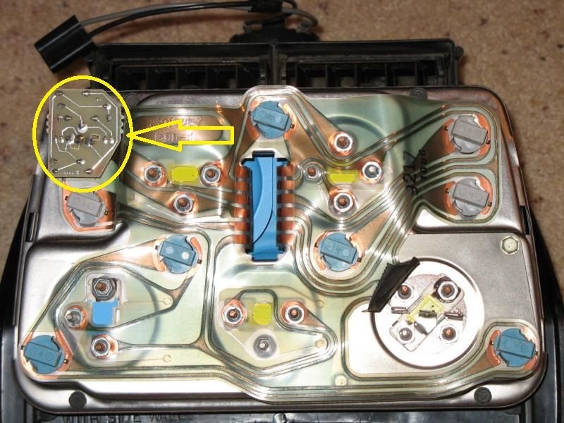 Wiring cluster center gauges - CorvetteForum - Chevrolet Corvette Forum