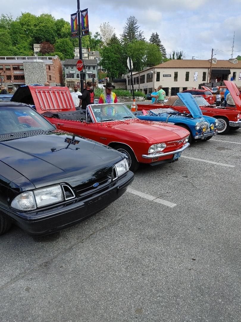 Cars & Coffee Old Ellicott City CorvetteForum Chevrolet Corvette