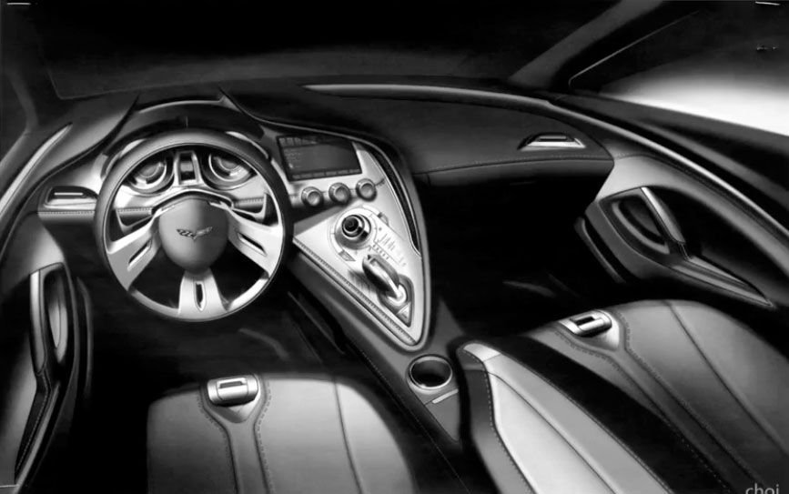 Stingray Concept Interior Progression - CorvetteForum - Chevrolet