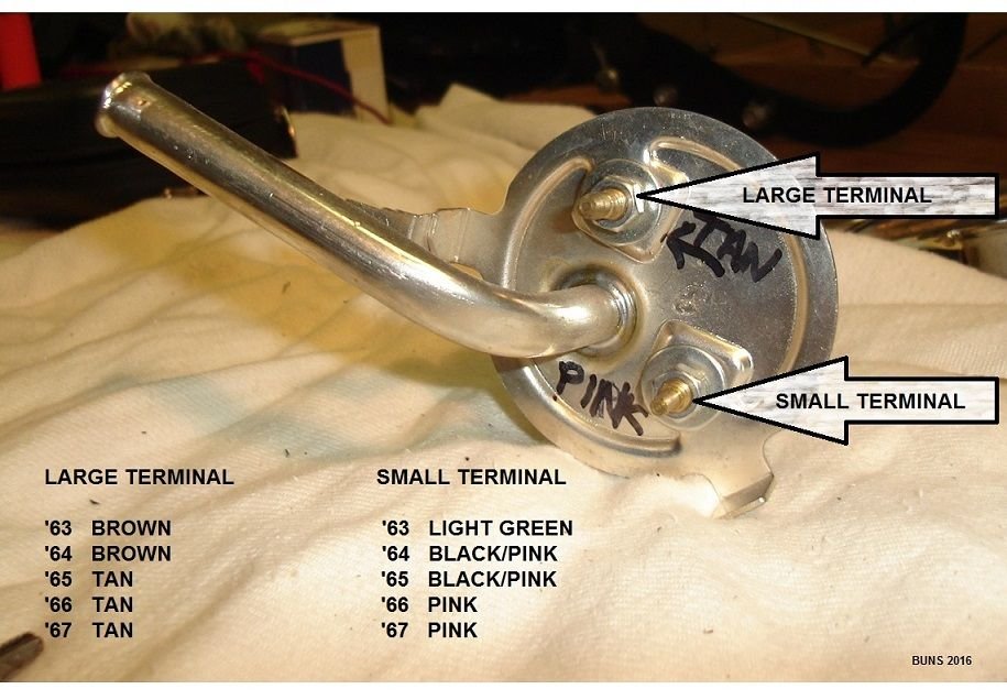 65 tank sending unit wiring? CorvetteForum Chevrolet Corvette Forum