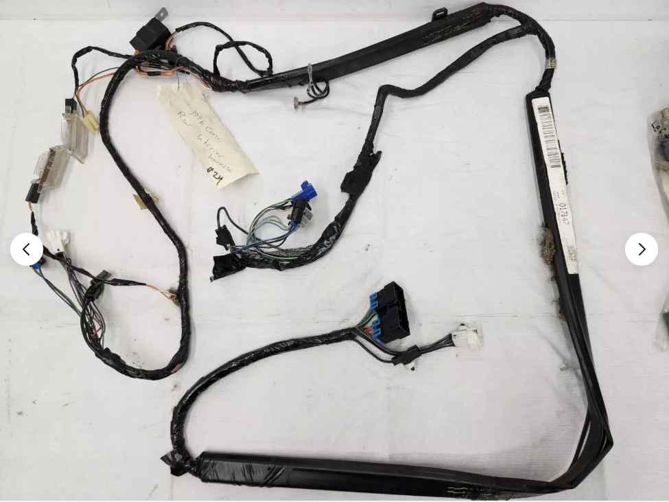 This is the harness that I installed that was out of an 96 Convertible