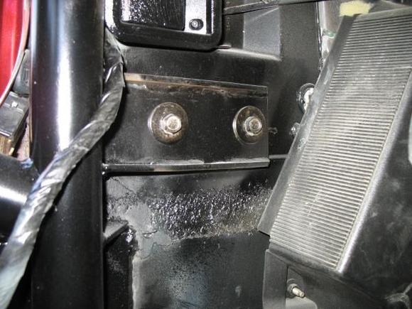 More bolt on bracing for more strength. This is a must in my opinion for lack of a steel floorboard in the C5. It is absolutely mandatory in C6's.  We take it one step further and use bonding agents and weld in HD aluminum bulkheads for the C6